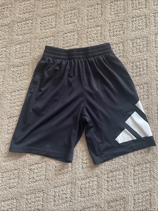 adidas Other - adidas Black Shorts with White Logo Accent